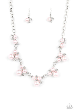 Paparazzi - Toast to Perfection - Pink Necklace