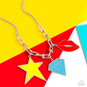 Paparazzi - Scouting Shapes - Multi Necklace