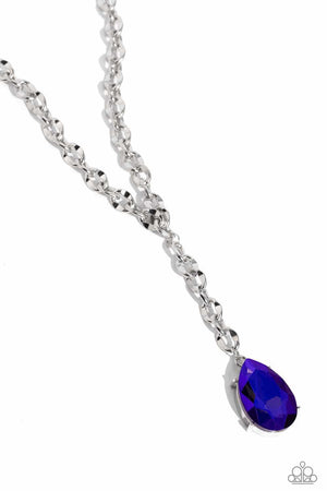 Paparazzi - Benevolent Bling - Purple Necklace