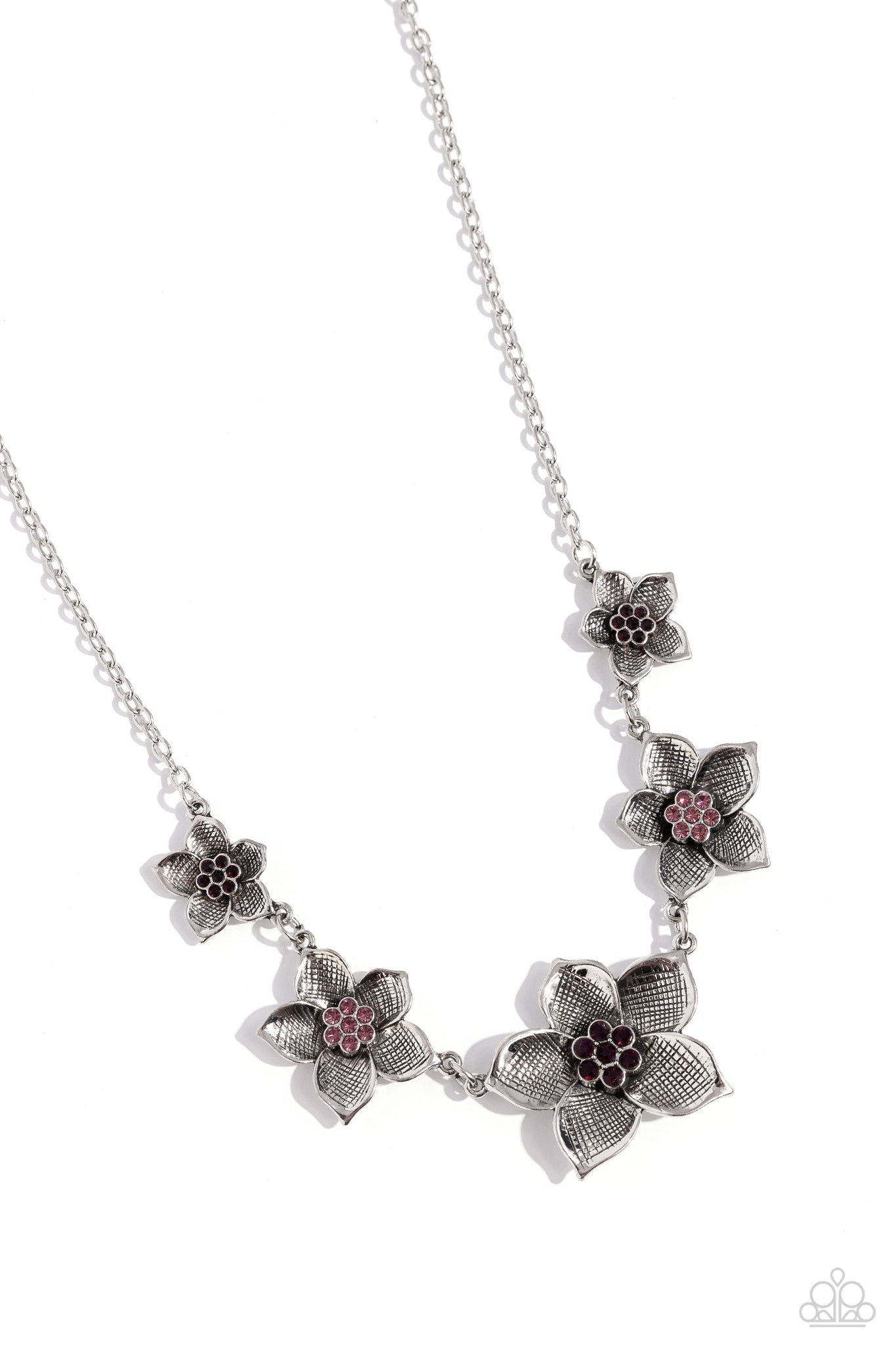 Paparazzi - Wallflower Wonderland - Purple Necklace