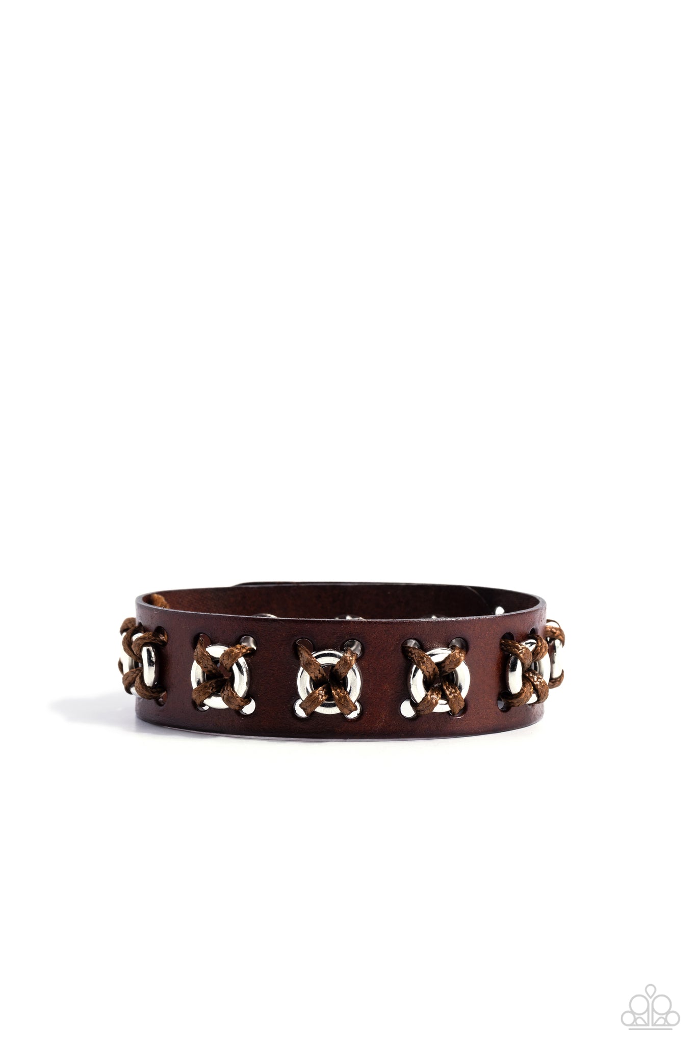 Paparazzi Accessories - Rustic Ringleader - Brown Bracelet