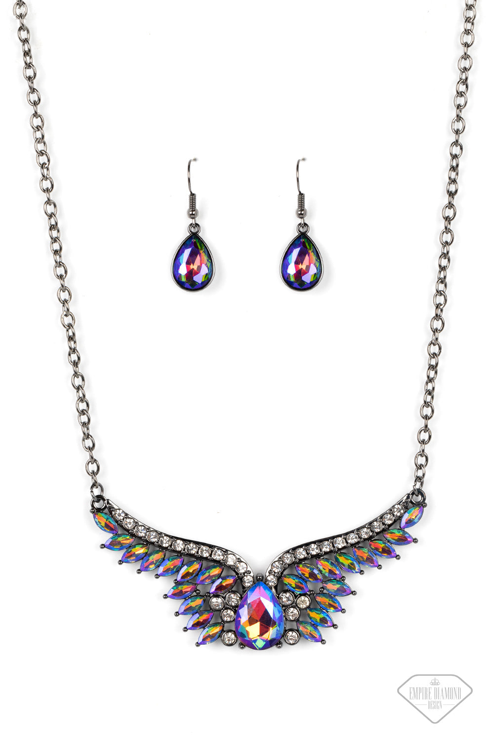 Paparazzi - Smoldering Shimmer - Multi Necklace