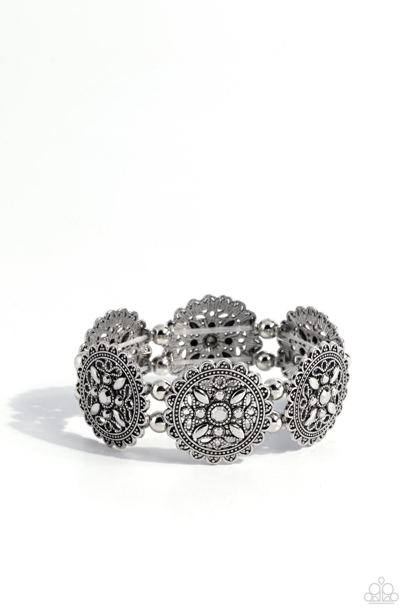 Paparazzi - Leave of Lace - Silver Bracelet