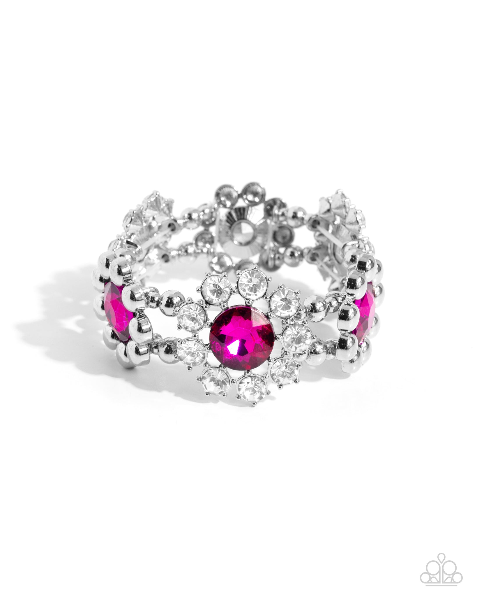 Paparazzi - Pact of Petals - Pink Bracelet