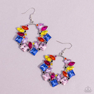 Paparazzi - Wreathed in Watercolors - Earrings