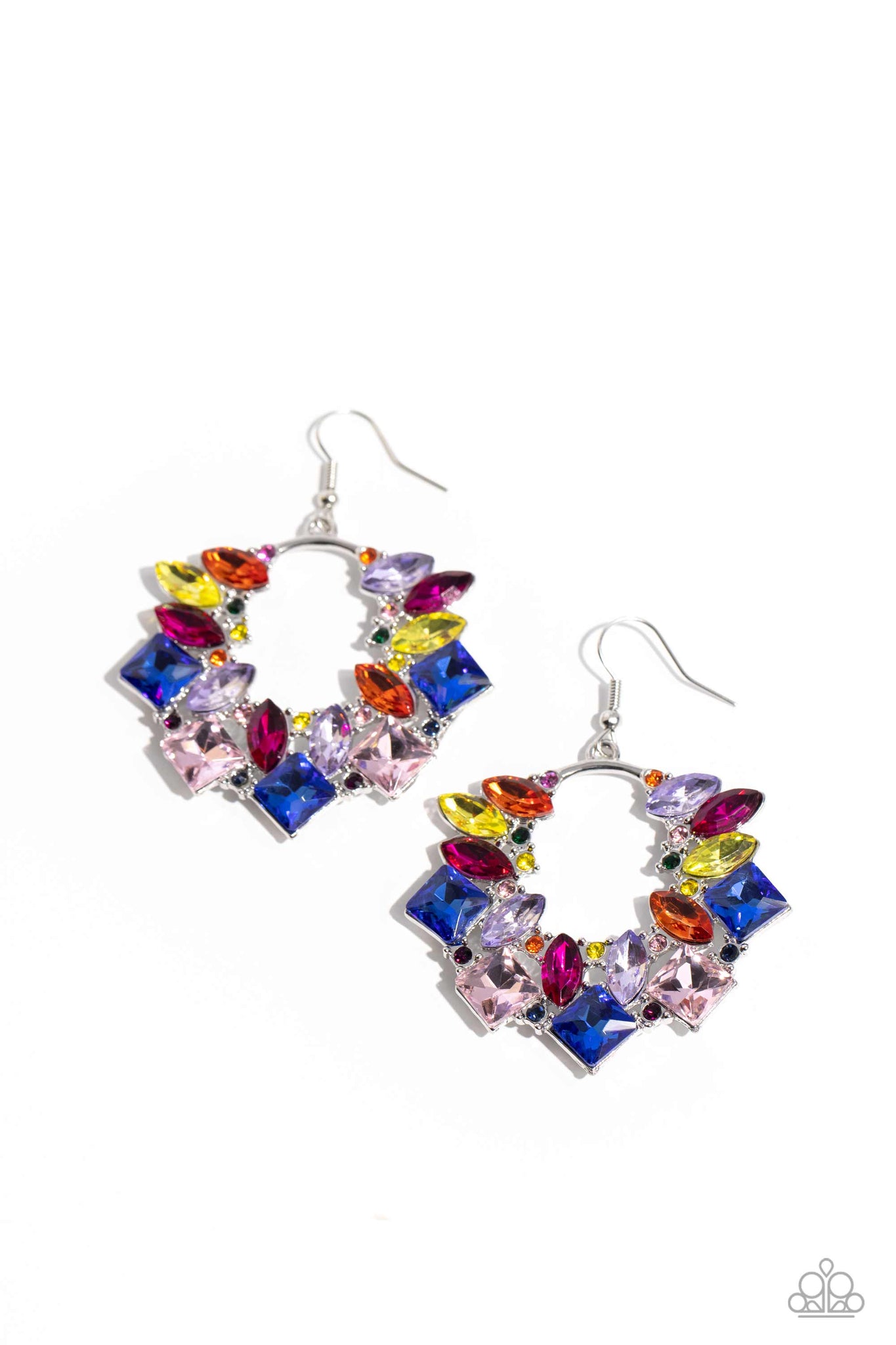 Paparazzi - Wreathed in Watercolors - Earrings