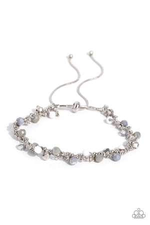 Paparazzi - Show-Stopping Sass - Silver Bracelet