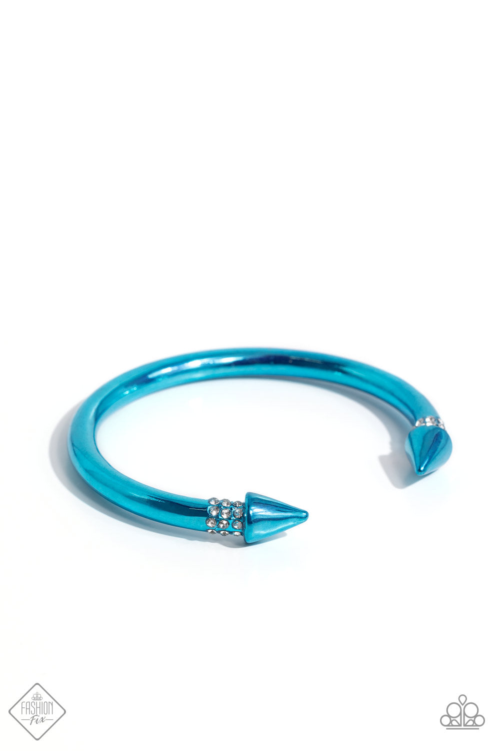Paparazzi - Punky Plot Twist - Blue Bracelet