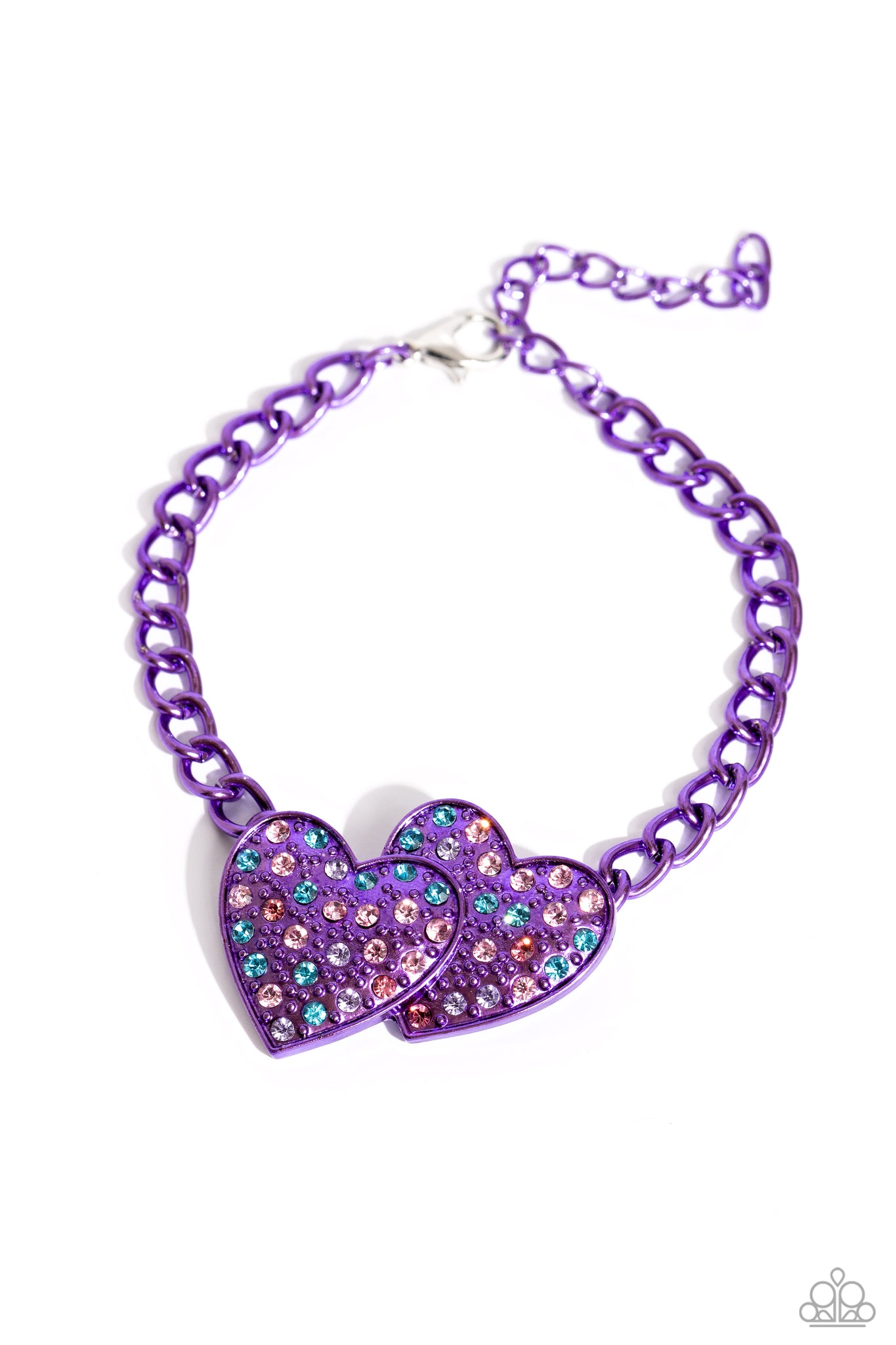 Paparazzi - Lovestruck Lineup - Purple Bracelet