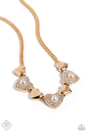Paparazzi - Ardent Antique - Gold Necklace