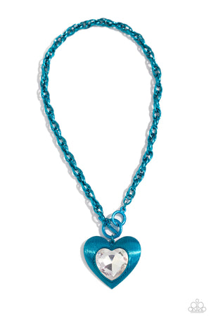 Paparazzi - Modern Matchup - Blue Necklace