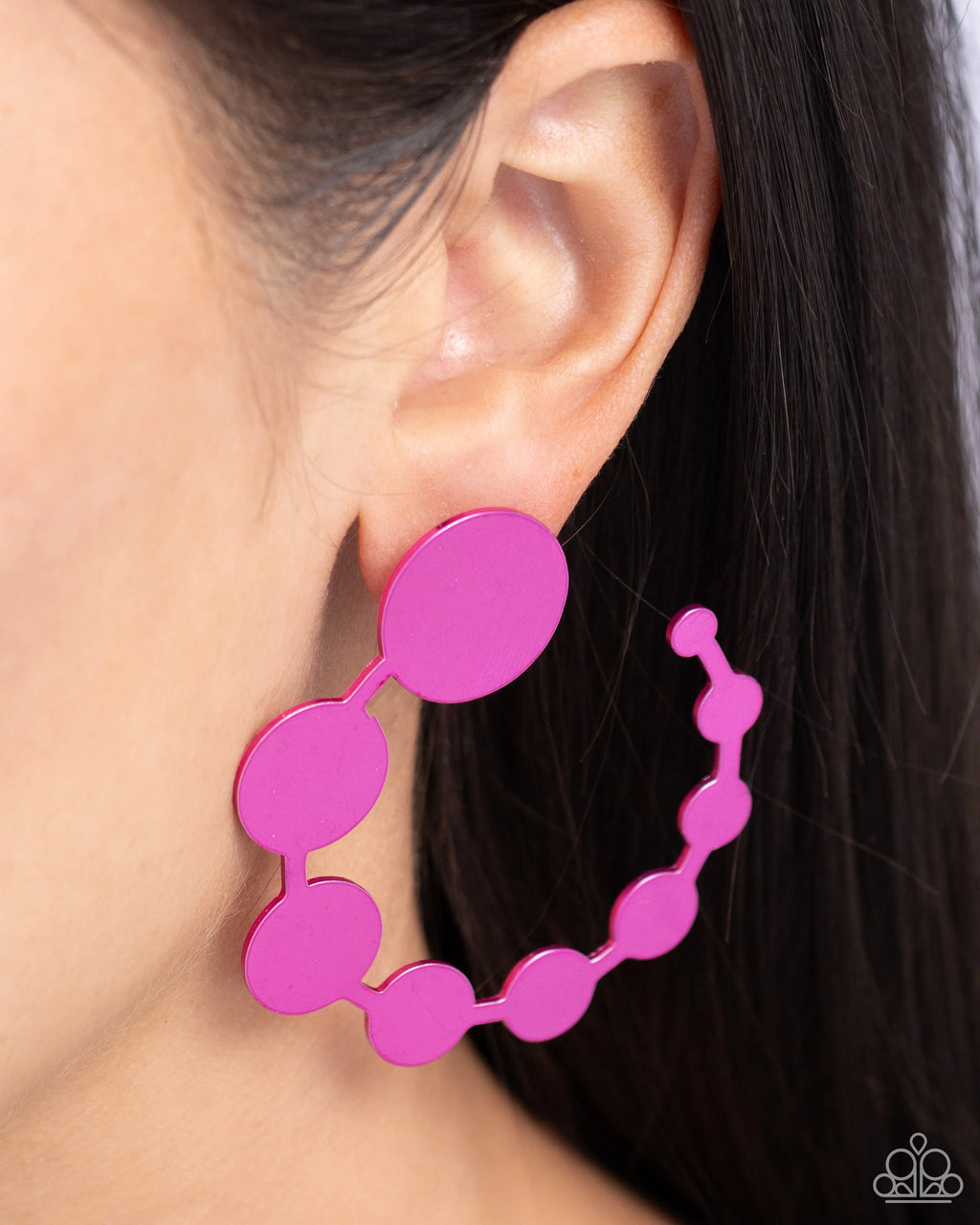 Paparazzi - Have It Both PHASE - Pink Earrings