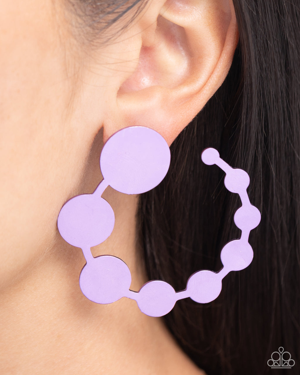 Paparazzi - Have It Both PHASE - Purple Earrings