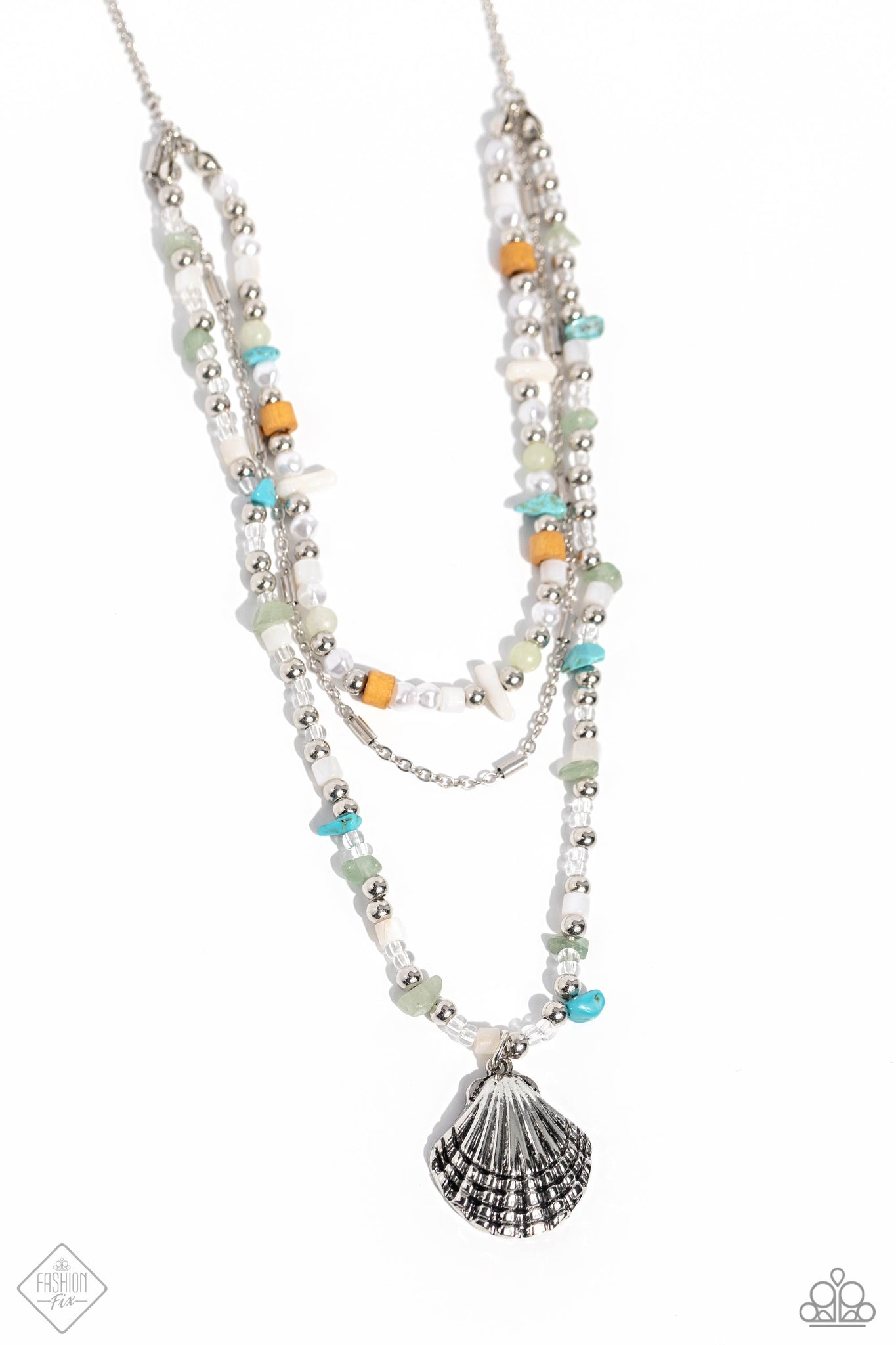 Paparazzi - Coastline Couture - Multi Necklace