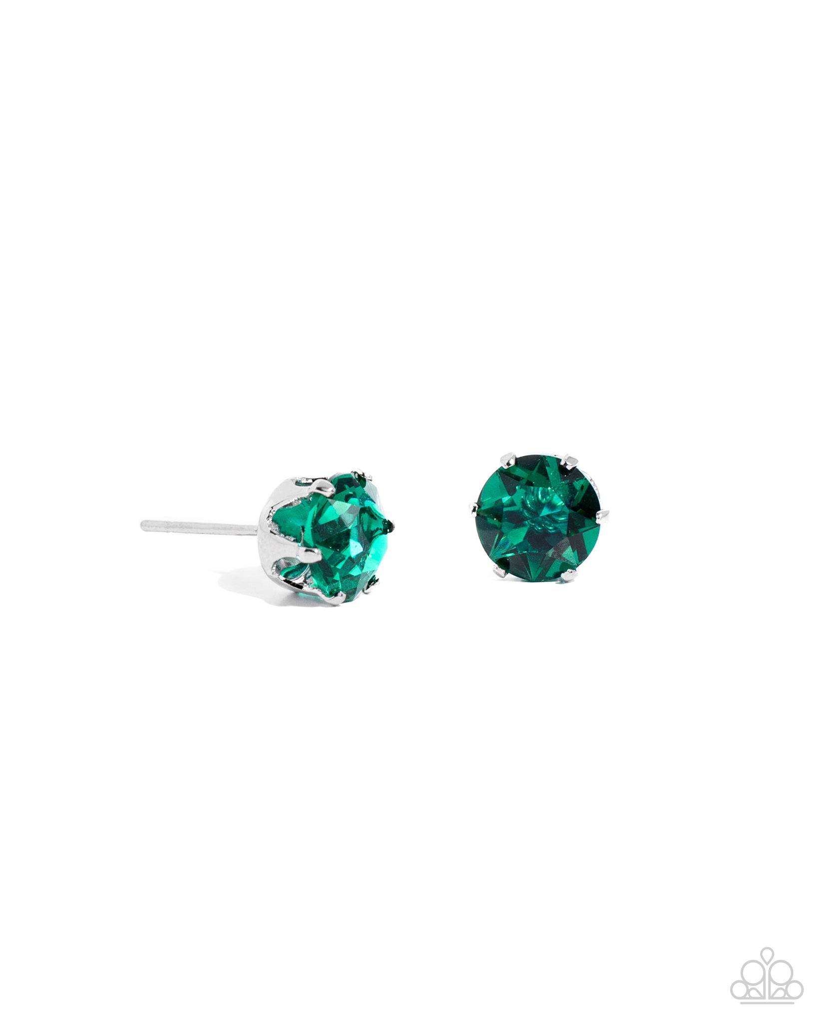 Paparazzi - Breathtaking Birthstone - Green Earrings