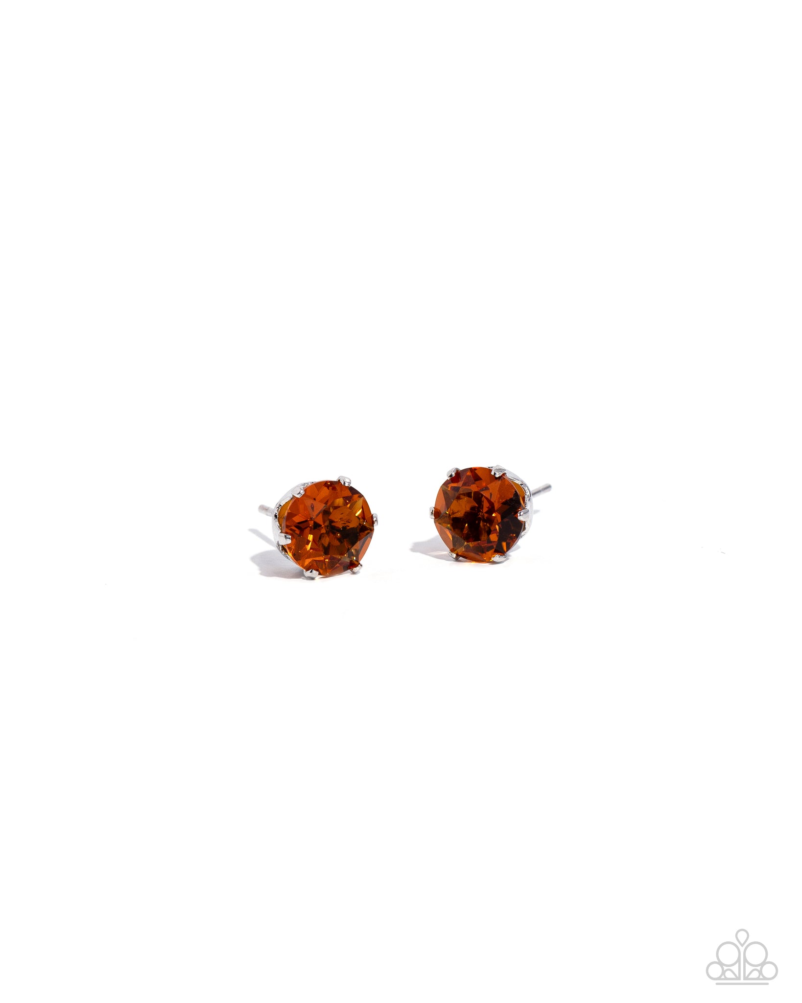 Paparazzi - Breathtaking Birthstone - Orange Earrings