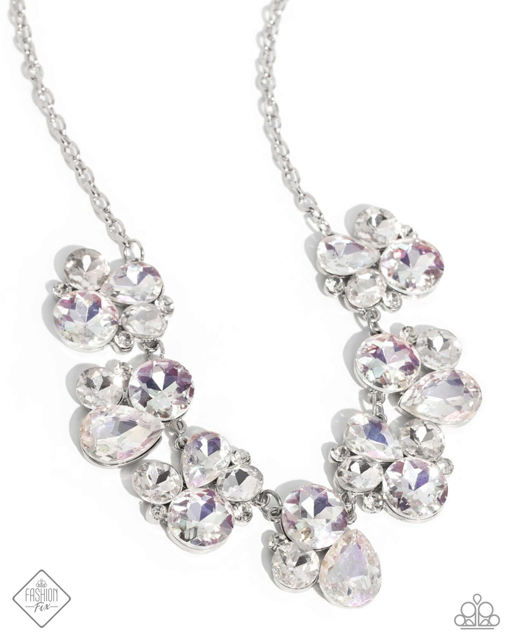 Paparazzi - Fairytale Frost - White Necklace