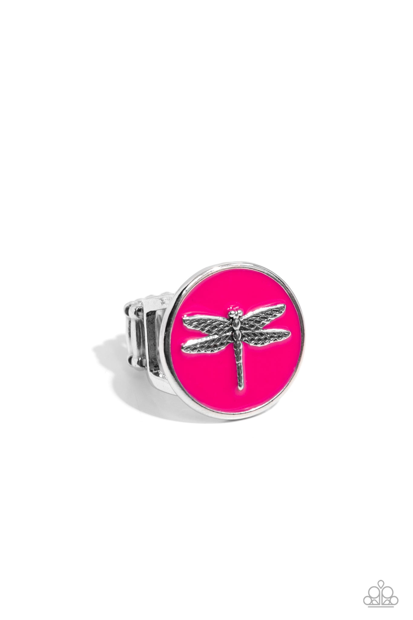Paparazzi - Debonair Dragonfly - Pink Ring