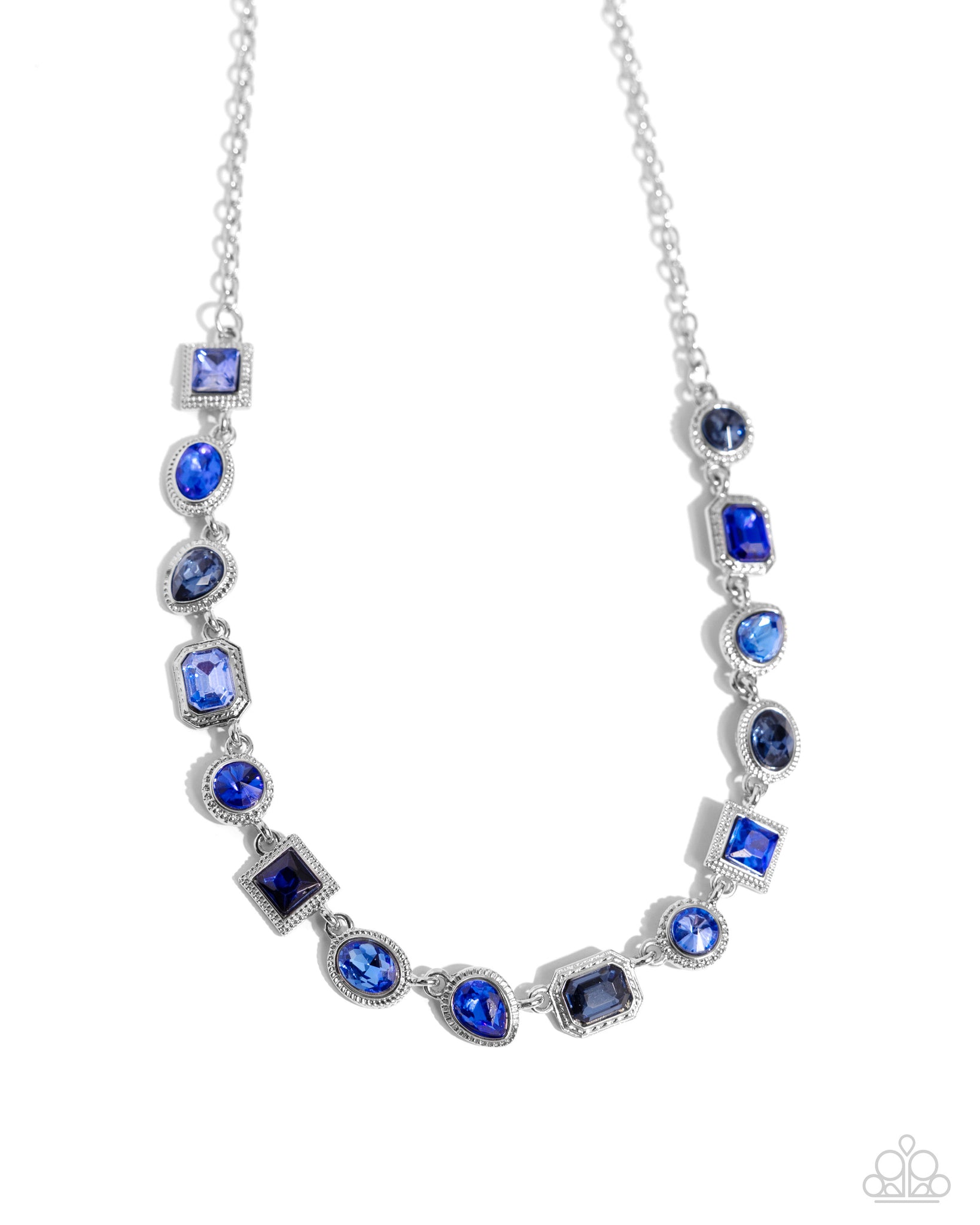 Paparazzi - Gallery Glam - Blue Necklace