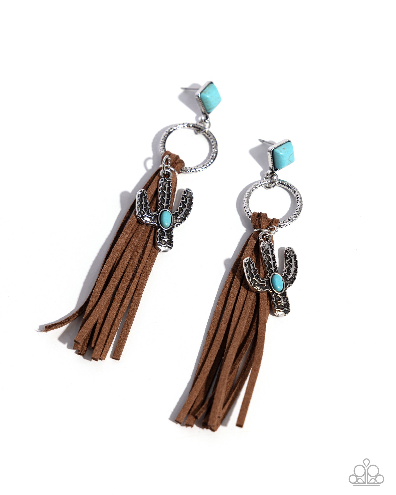 Paparazzi - Southwestern Season - Brown Earrings