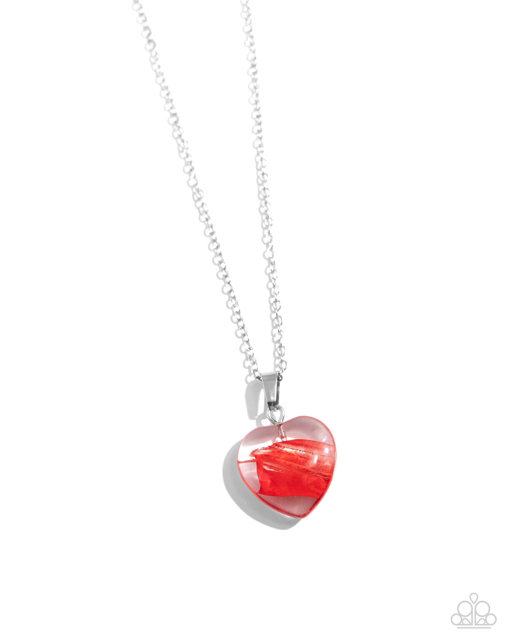 Paparazzi - HEART Exhibition - Red Necklace