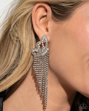 Paparazzi - Aerial Accent - EMP Exclusive Earrings