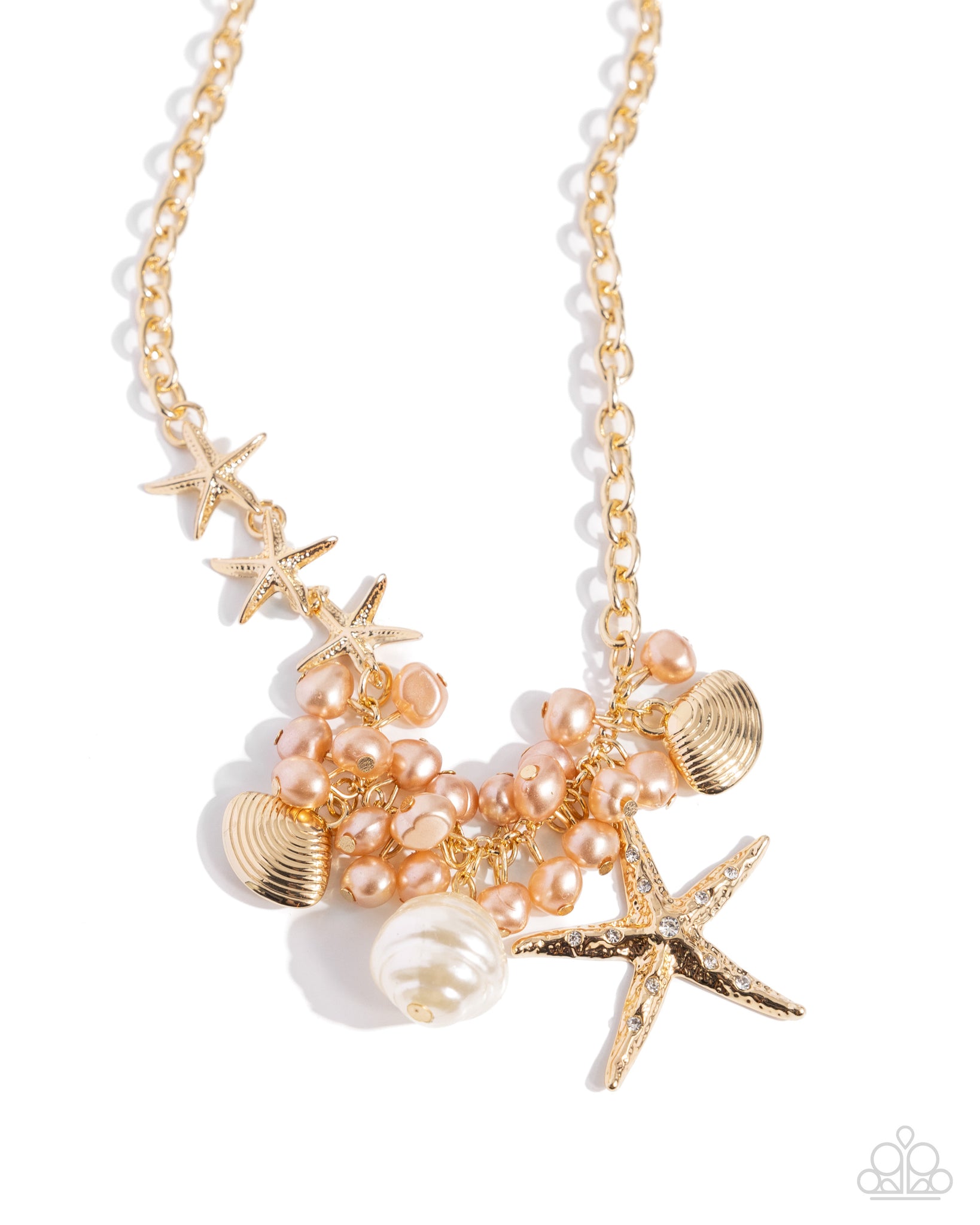 Paparazzi - Cabo Coast - Gold Necklace