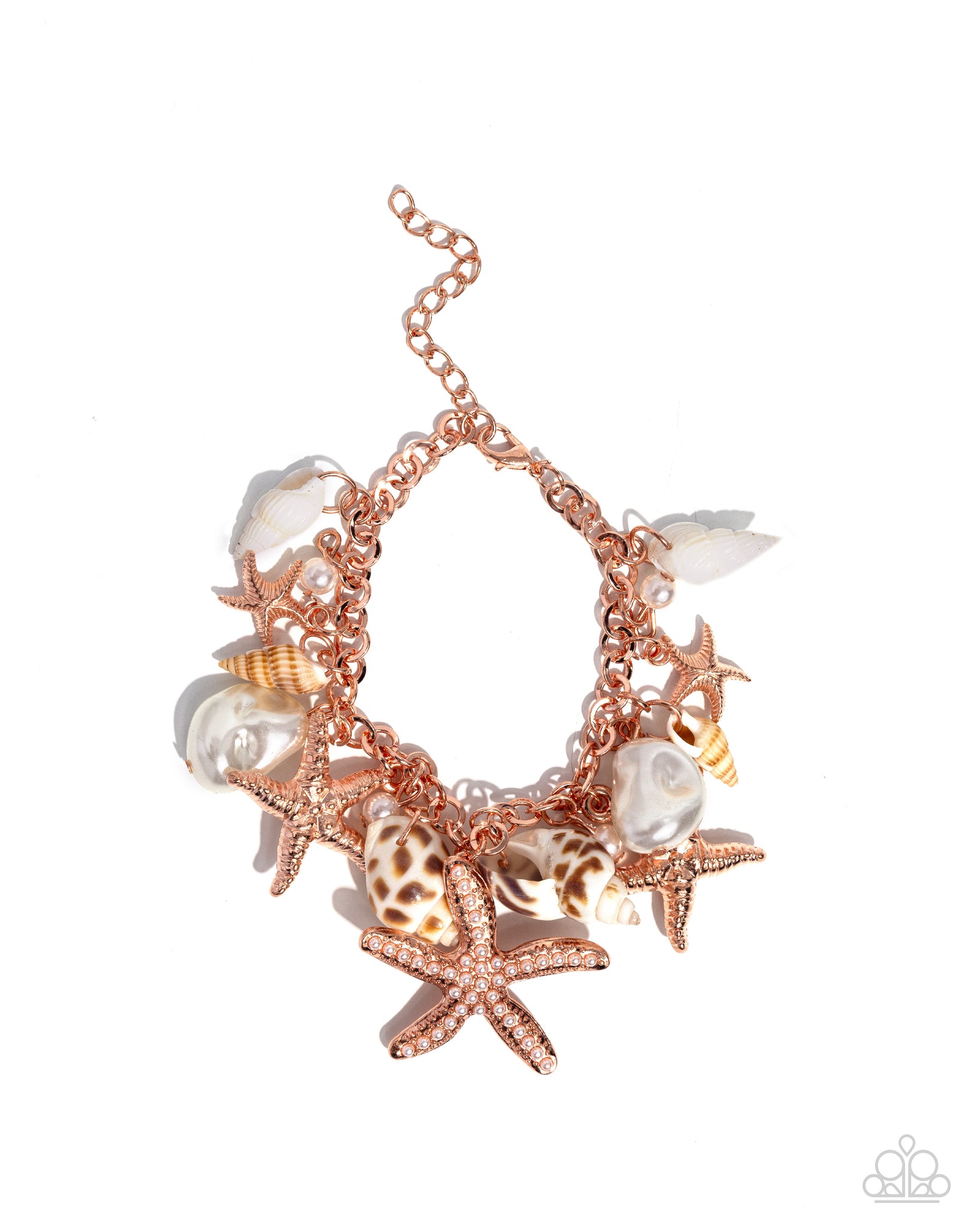 Paparazzi - Seashell Song - Copper Bracelet
