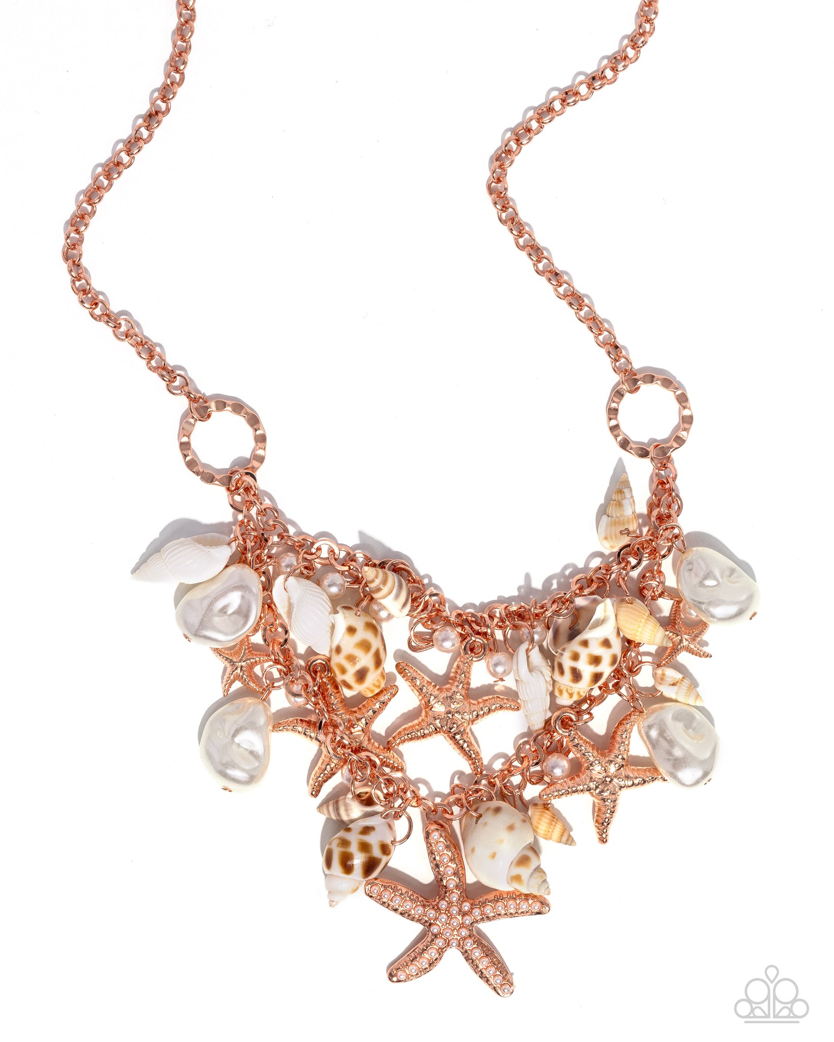 Paparazzi - Seashell Shanty - Copper Necklace