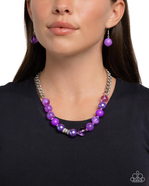 Paparazzi - Opulent Opacities - Purple Necklace