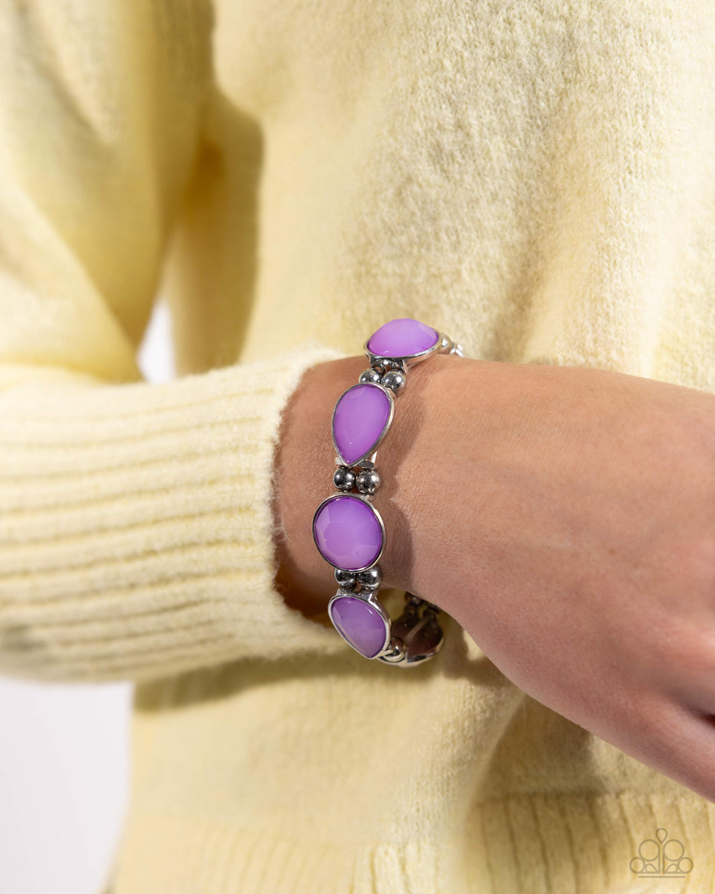 Paparazzi - In All the BRIGHT Places - Purple Bracelet