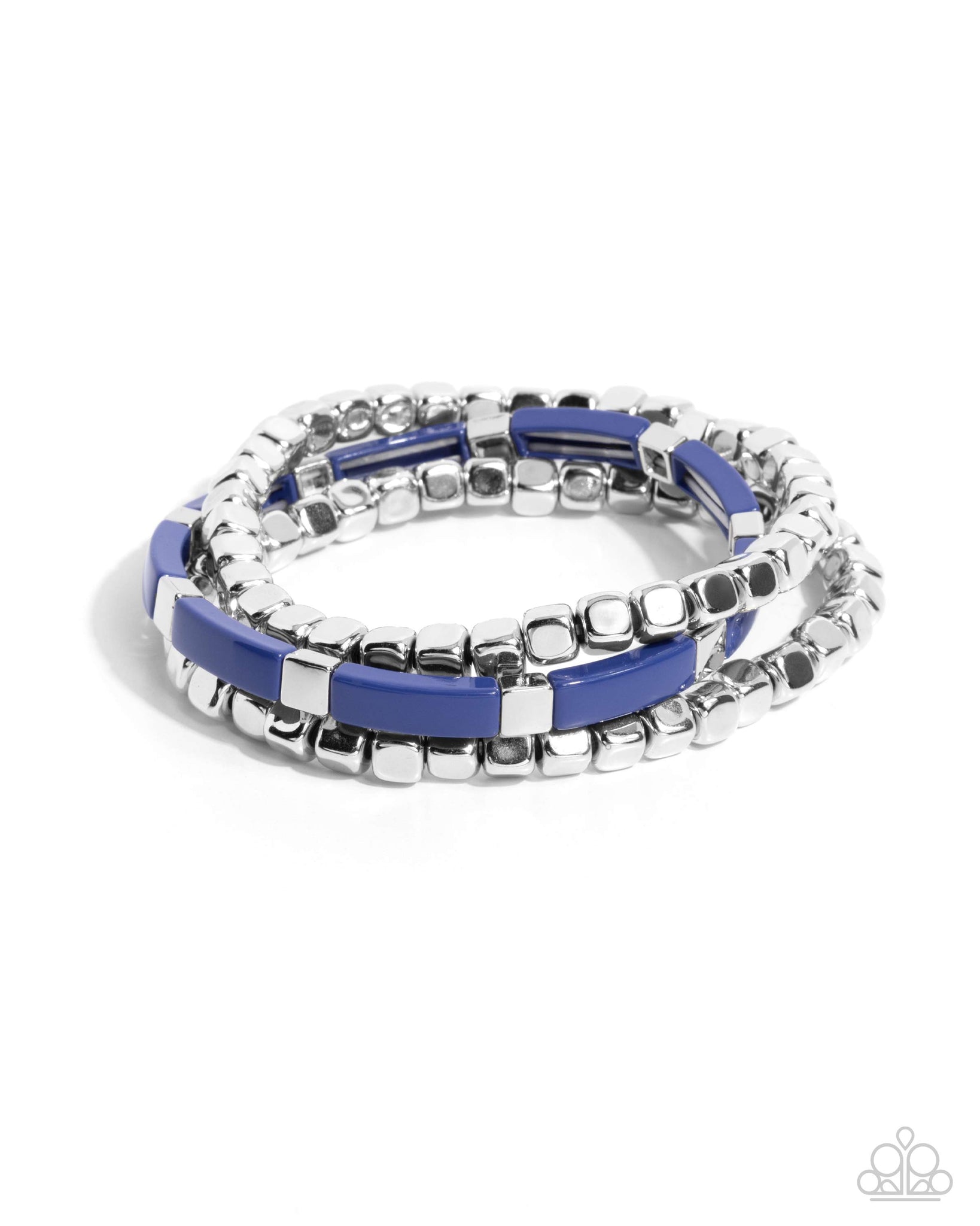 Paparazzi - Colorful Cadenza - Blue Bracelets