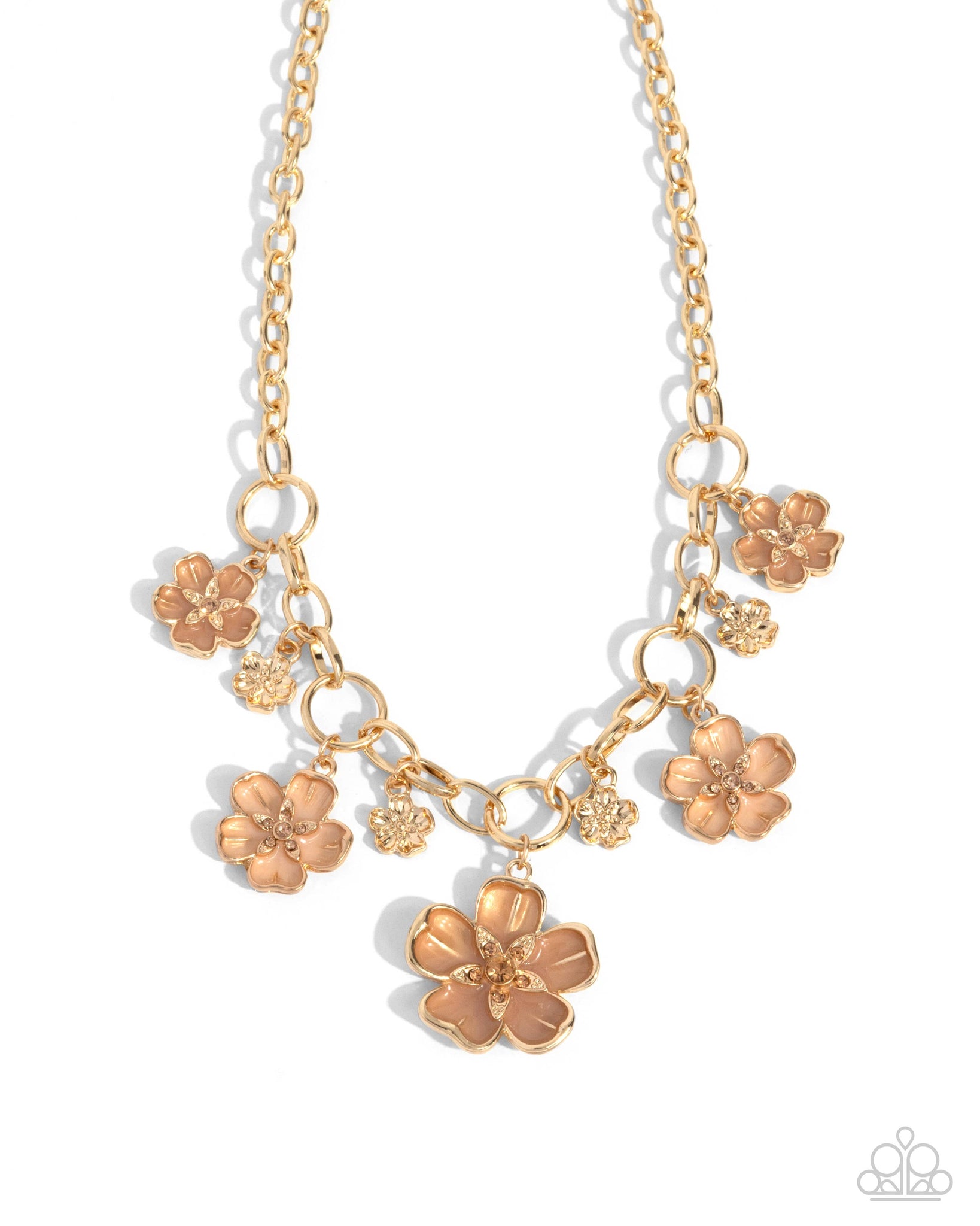 Paparazzi - Secretive Sprig - Brown Necklace