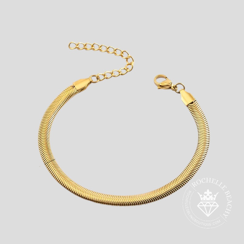 Opulent Shine - Gold Bracelet