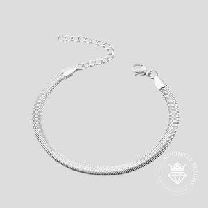 Opulent Shine - Silver Bracelet