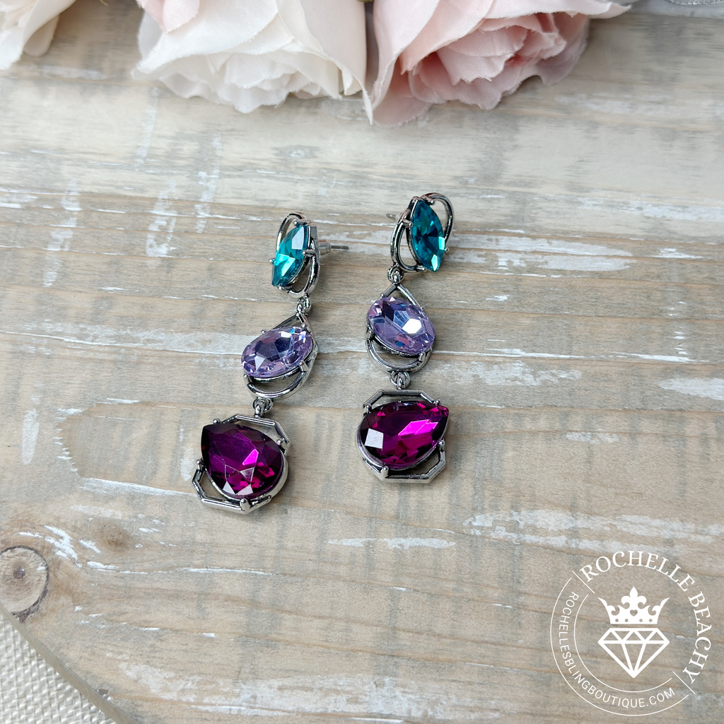 Paparazzi - Dimensional Dance - Earrings