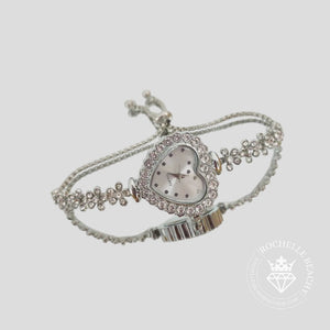 Cherished Heart - Silver Watch