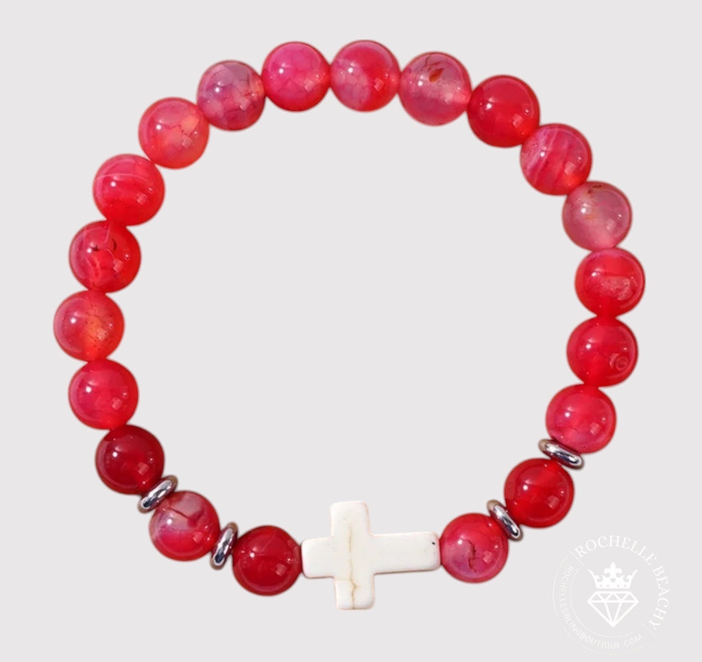 Amazing Grace Bracelet in Red