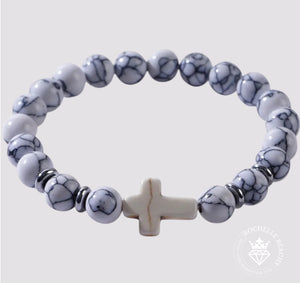 Amazing Grace Bracelet in Grey