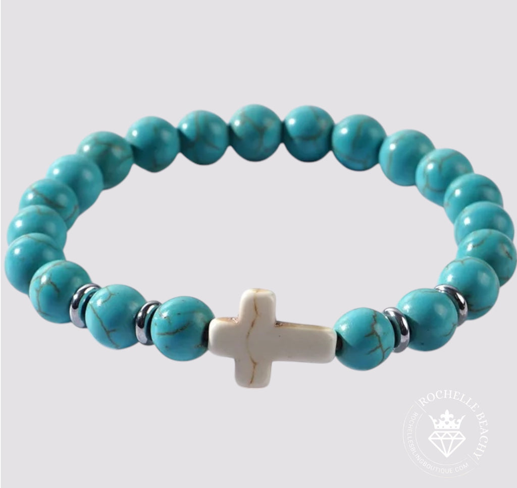 Amazing Grace Bracelet in Turquoise