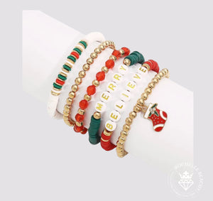 Festive Fun Bracelet Set - Stocking