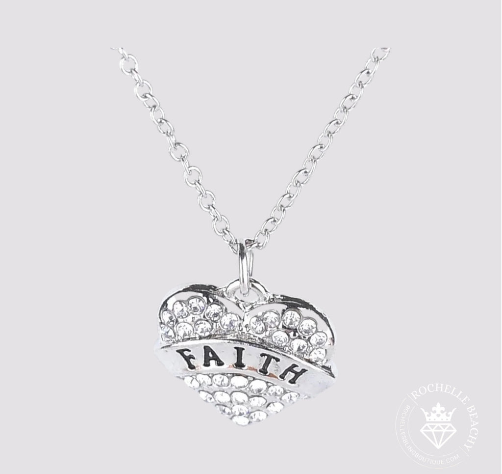 Carry Faith In Your Heart Necklace