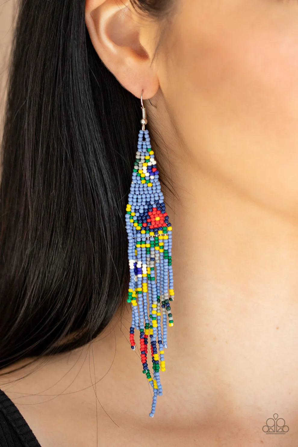 Paparazzi - Beaded Gardens - Multi Earrings