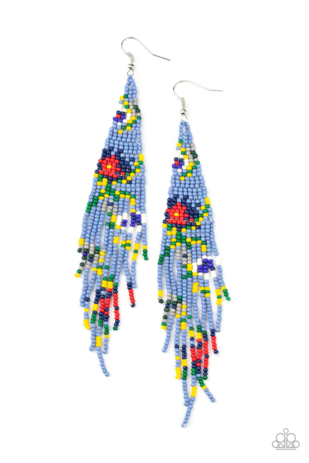 Paparazzi - Beaded Gardens - Multi Earrings