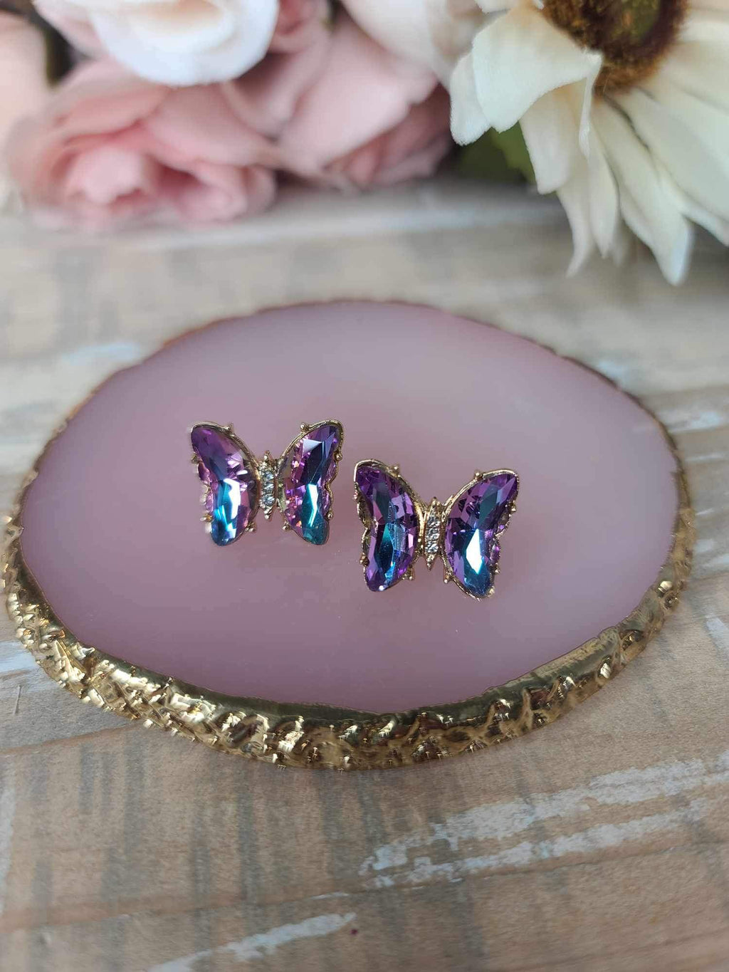 Flutterglow Earrings in Ombre