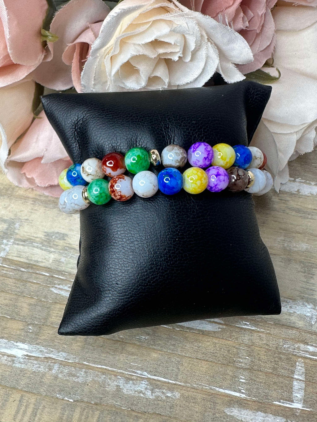 Beaded Bliss Bracelet in Multi