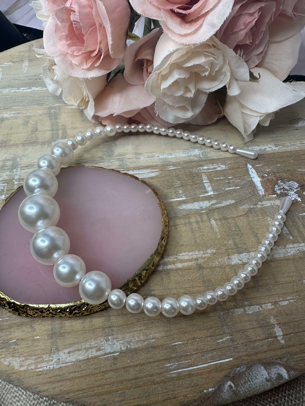 Pretty In Pearl Headband