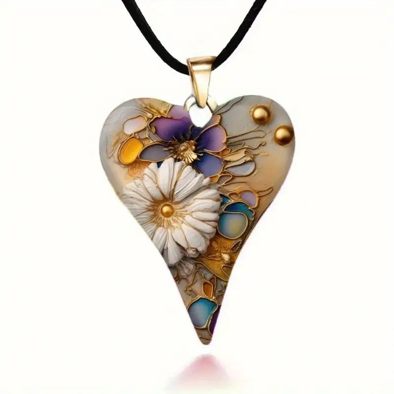 Floral Romance -  Multi Necklace