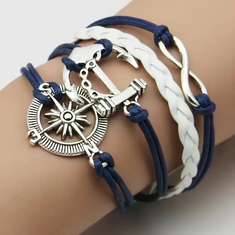 Nautical Rebel - Blue Bracelet