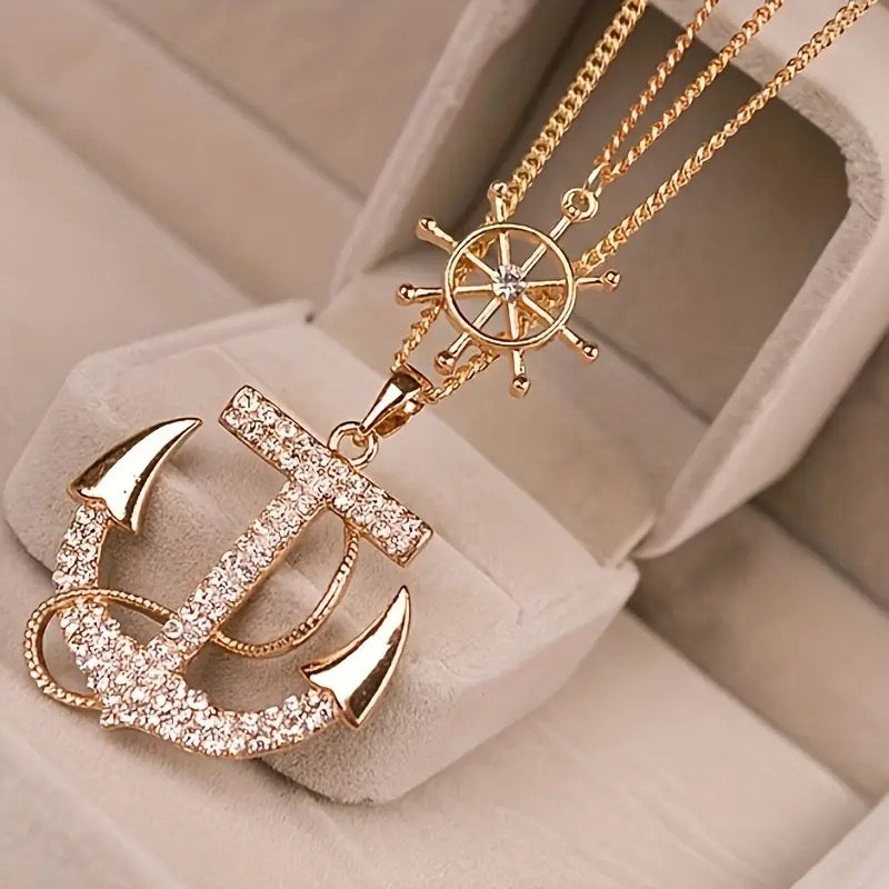 Nautical Spirit - Gold Necklace